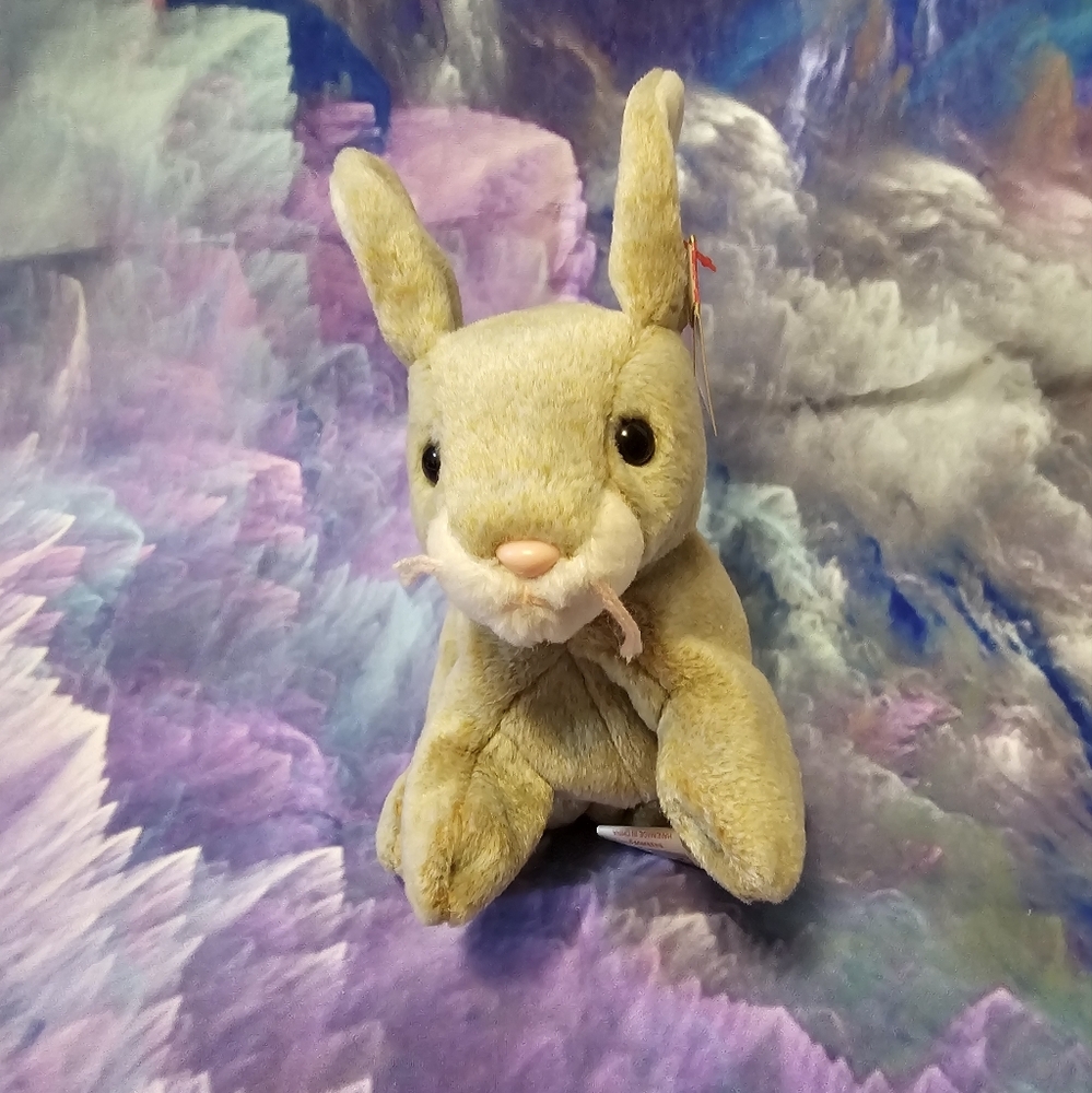 TY Beanie Baby Nibbly‎ tag errors rsre